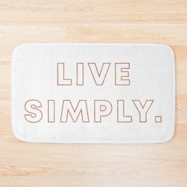 Item preview, Live Simply Gold Glitter designed and sold by SoNifty.