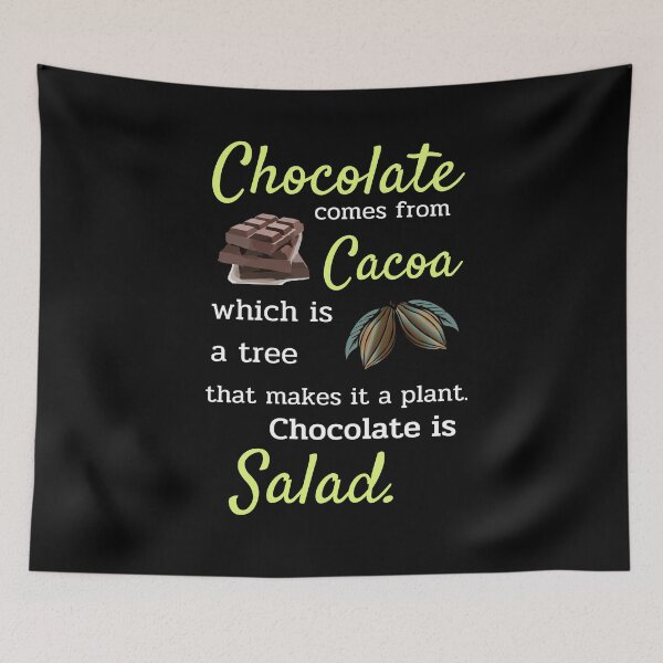 Item preview, Chocolate is Salad designed and sold by Yosaporn.