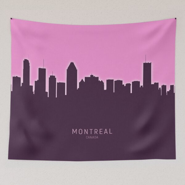 Item preview, Montreal Canada Skyline designed and sold by ArtPrints.