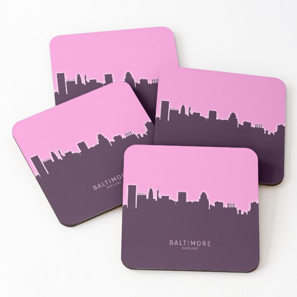 Item preview, Baltimore Maryland Skyline designed and sold by ArtPrints.