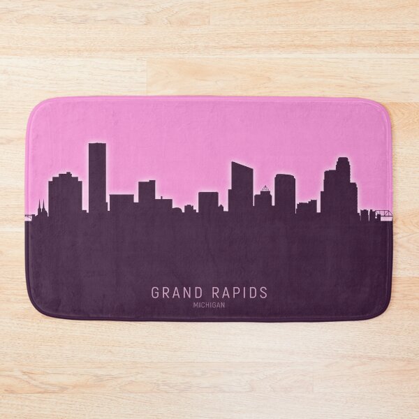 Item preview, Grand Rapids Michigan Skyline designed and sold by ArtPrints.
