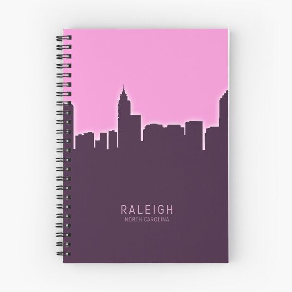 Item preview, Raleigh North Carolina Skyline designed and sold by ArtPrints.
