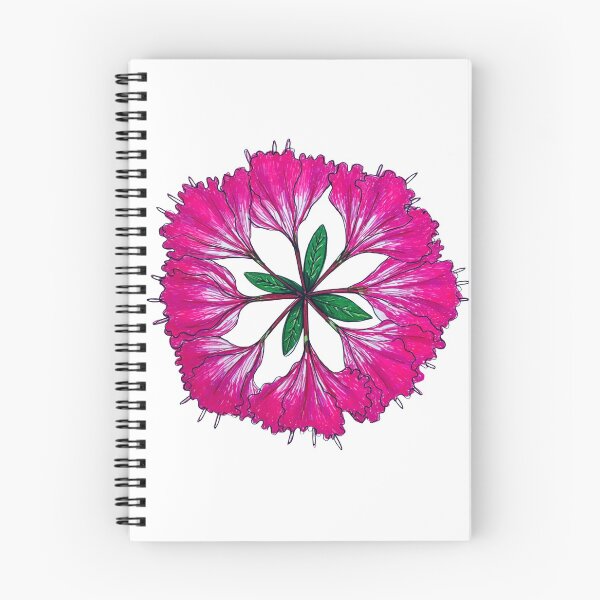Item preview, Rhodo Fuschia Floral print designed and sold by Pippywhippy.