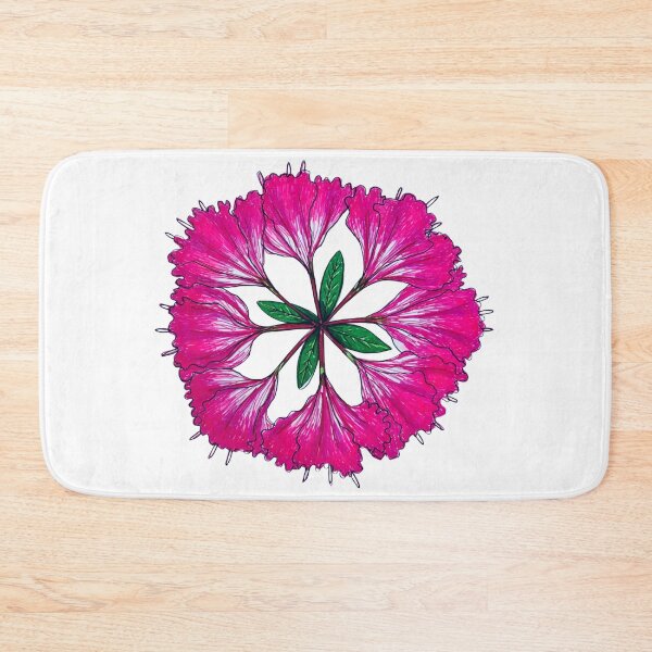 Item preview, Rhodo Fuschia Floral print designed and sold by Pippywhippy.