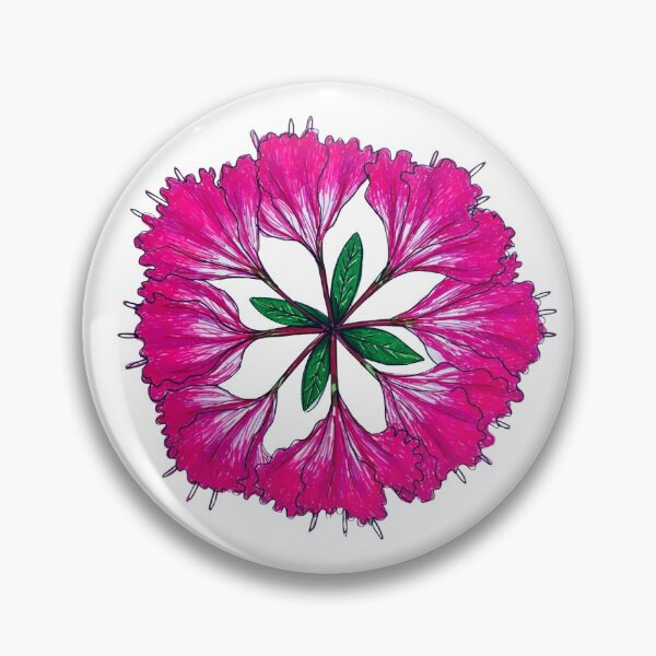 Item preview, Rhodo Fuschia Floral print designed and sold by Pippywhippy.