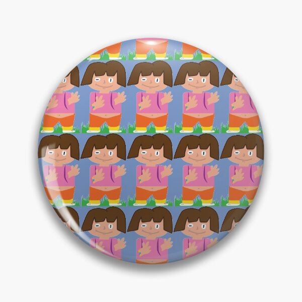 Hola Soy Dora Meme Pin for Sale by maisieturner