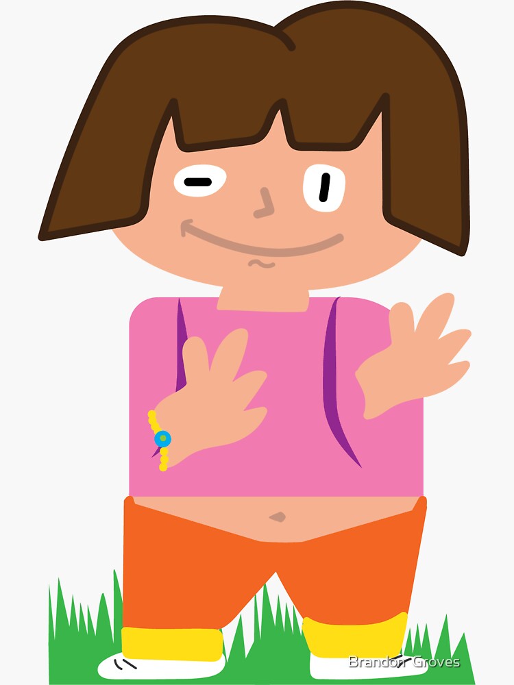 Dora Meme Stickers for Sale