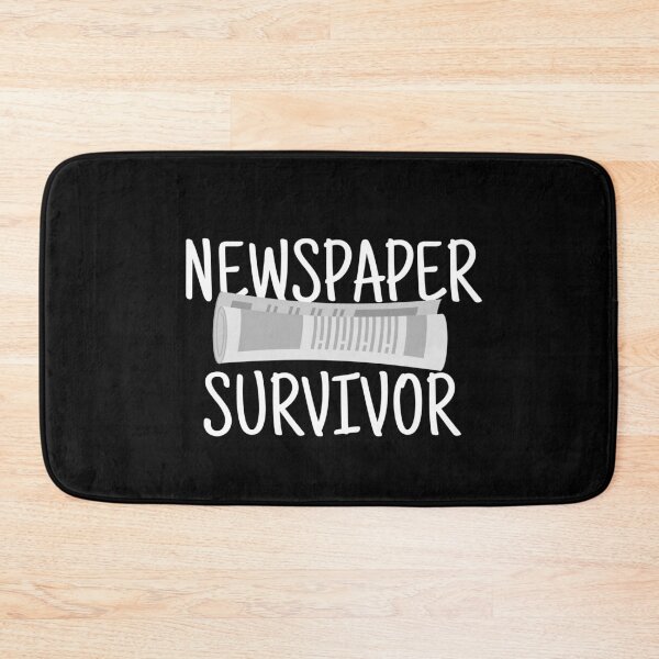 Item preview, Newspaper Survivor designed and sold by razvigod.