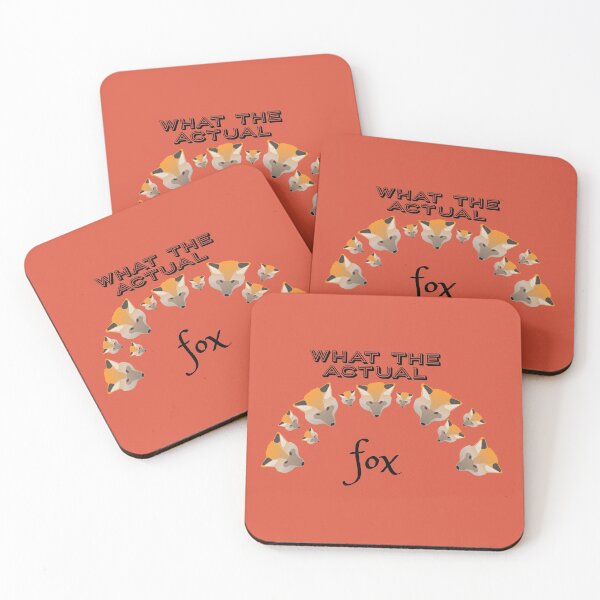 Item preview, What The Actual Fox, Funny Design designed and sold by Davey's Designs.