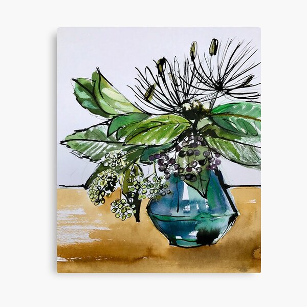 Ivy Berries Canvas Print