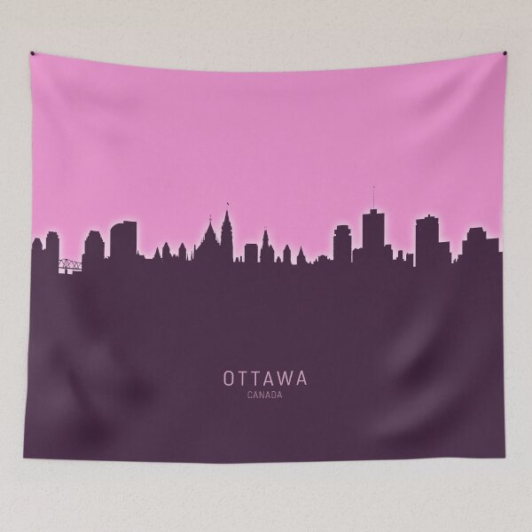 Item preview, Ottawa Canada Skyline designed and sold by ArtPrints.