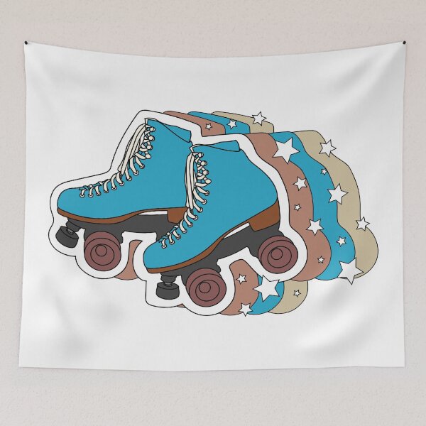 Item preview, groovy rollerskates designed and sold by gooddaygraphix.