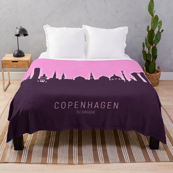 Artikelvorschau, Copenhagen Denmark Skyline entworfen und verkauft von ArtPrints.