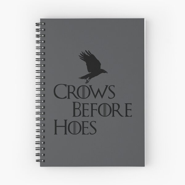 Item preview, Crows Before Hoes designed and sold by Mobius Tees.