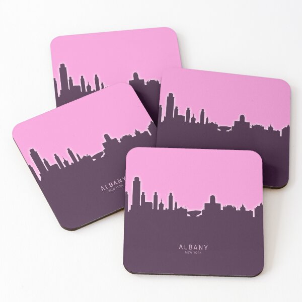Item preview, Albany New York Skyline designed and sold by ArtPrints.