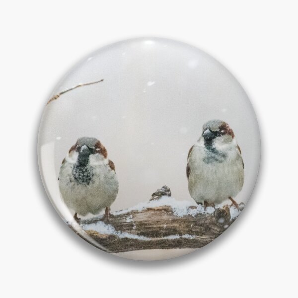 Item preview, Three Sparrows in the Snow designed and sold by Jacob Nava.
