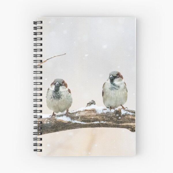 Item preview, Three Sparrows in the Snow designed and sold by Jacob Nava.