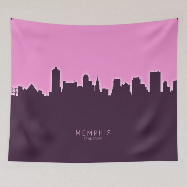 Item preview, Memphis Tennessee Skyline designed and sold by ArtPrints.