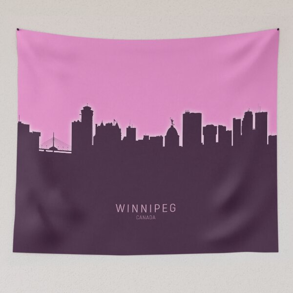 Item preview, Winnipeg Canada Skyline designed and sold by ArtPrints.