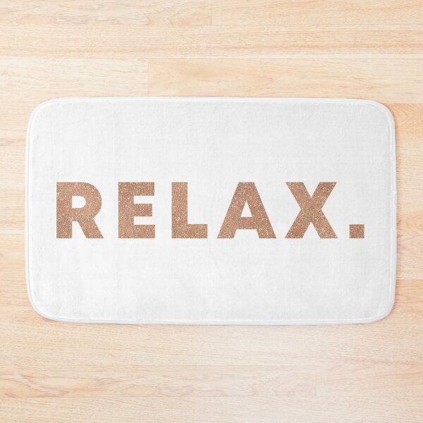 Item preview, RELAX Gold Glitter designed and sold by SoNifty.