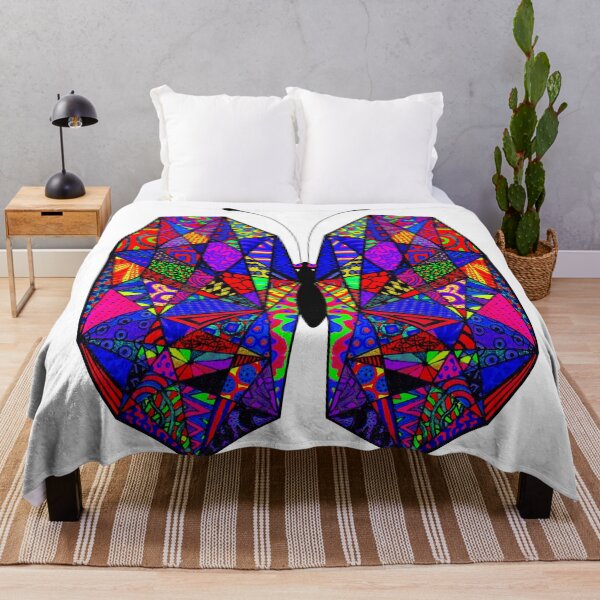 Item preview, Geometric Butterfly Tangle with Transparent Background designed and sold by Heatherian.