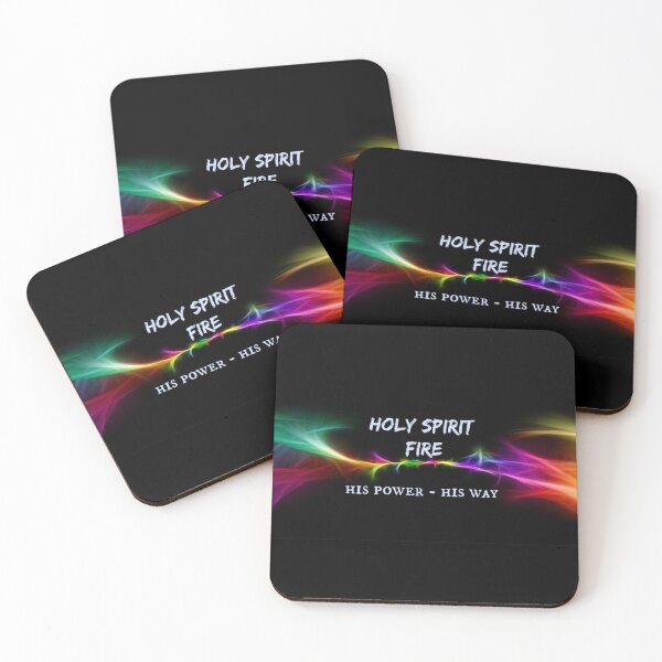 Item preview, Holy Spirit Fire. His Power - His Way. Christian Design designed and sold by TheKingdomAttic.