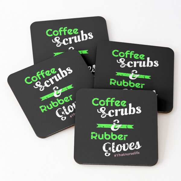 Item preview, Coffee Scrubs and Rubber Gloves designed and sold by Ninjawhere.