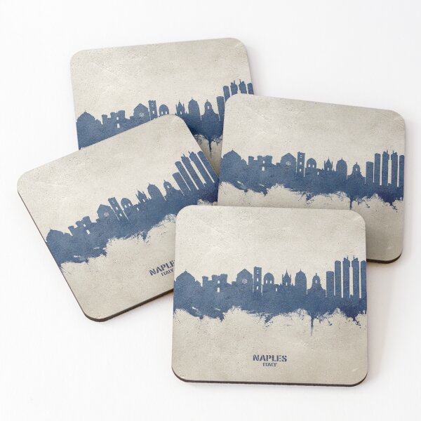 Item preview, Naples Italy Skyline designed and sold by ArtPrints.