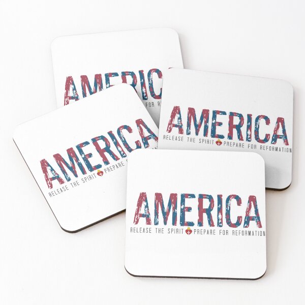 Item preview, America Release the Spirit. Prepare for Reformation Christian designed and sold by TheKingdomAttic.