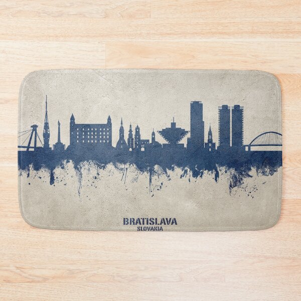 Item preview, Bratislava Slovakia Skyline designed and sold by ArtPrints.