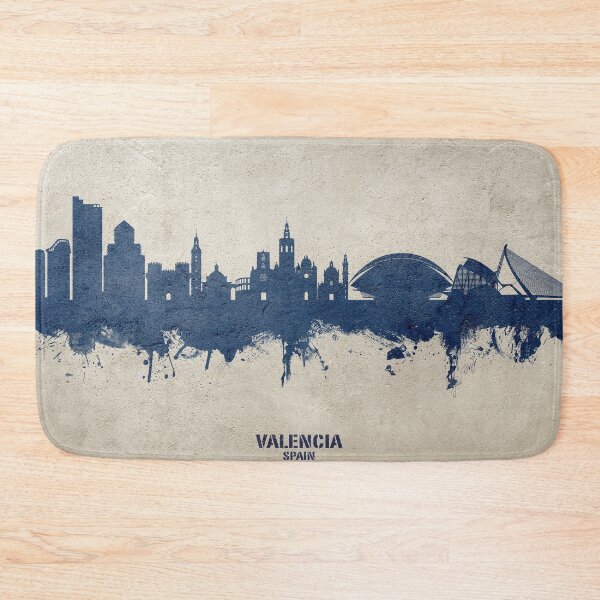 Item preview, Valencia Spain Skyline designed and sold by ArtPrints.