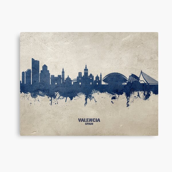 Item preview, Valencia Spain Skyline designed and sold by MICHAEL TOMPSETT.