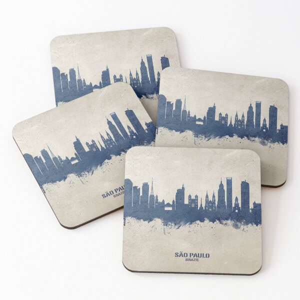 Item preview, São Paulo Skyline Brazil designed and sold by ArtPrints.