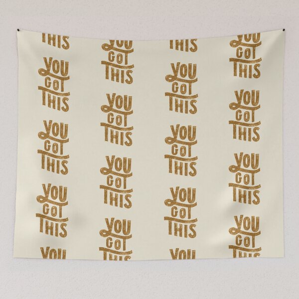 Item preview, You got this typography text art quote by Word Fandom - wordfandom designed and sold by Kerry Pritchard.