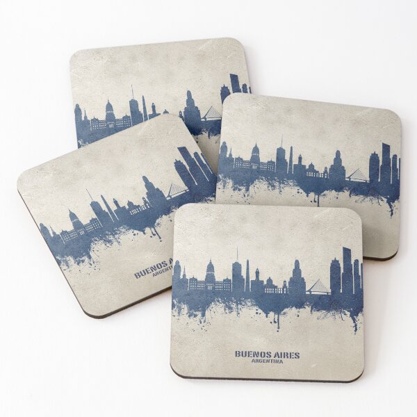 Item preview, Buenos Aires Argentina Skyline designed and sold by ArtPrints.