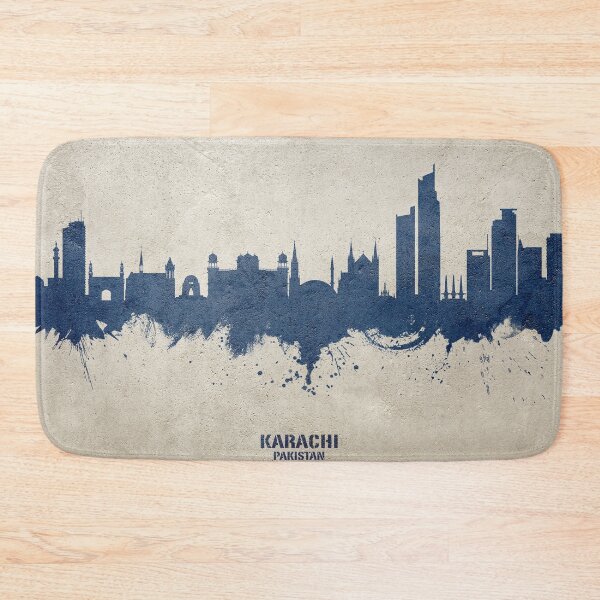 Item preview, Karachi Pakistan Skyline designed and sold by ArtPrints.