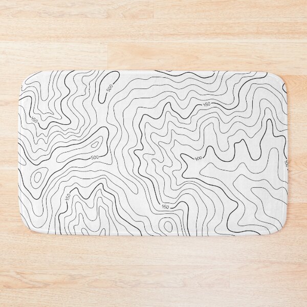 Item preview, Topography - White designed and sold by Avalon18.