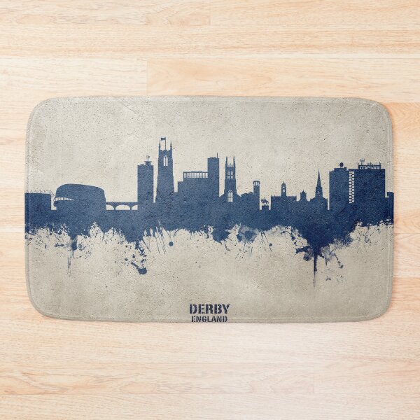 Item preview, Derby England Skyline designed and sold by ArtPrints.