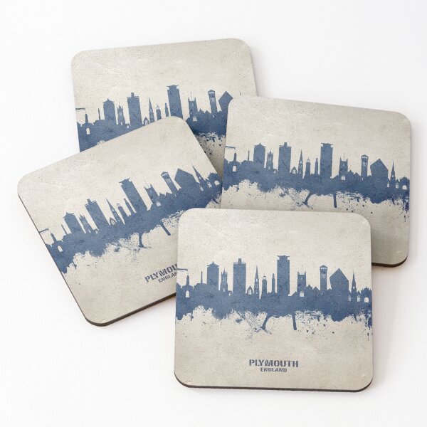 Item preview, Plymouth England Skyline designed and sold by ArtPrints.