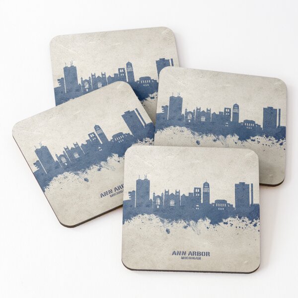 Item preview, Ann Arbor Michigan Skyline designed and sold by ArtPrints.