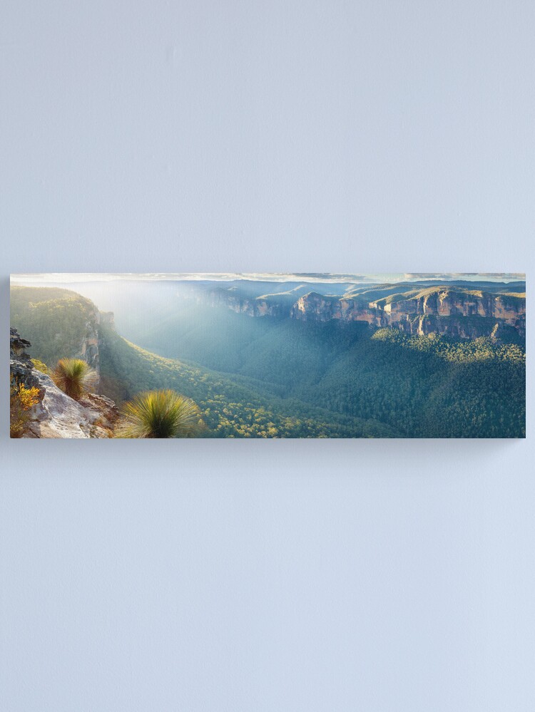 Alternate view of Perrys Lookdown, Blue Mountains, New South Wales, Australia Canvas Print
