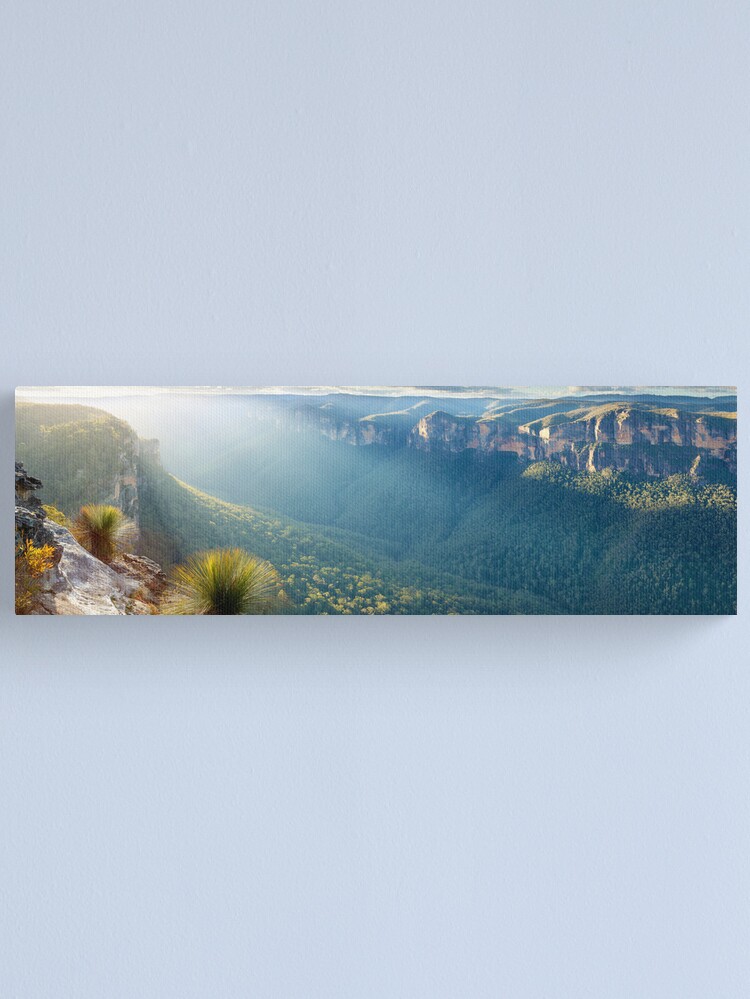 Alternate view of Perrys Lookdown, Blue Mountains, New South Wales, Australia Canvas Print