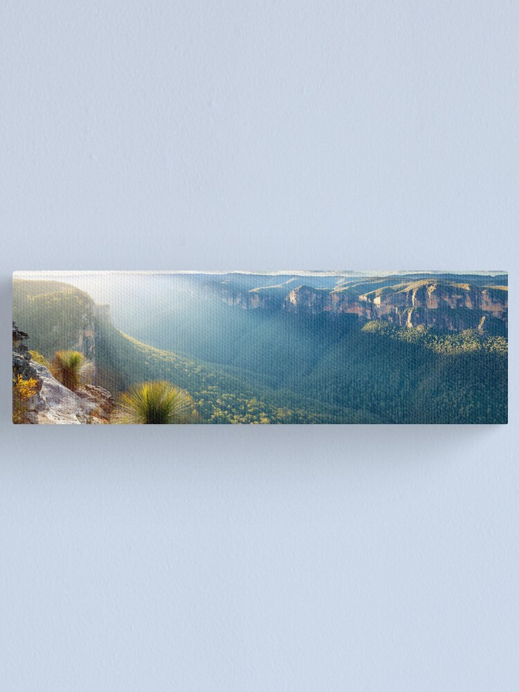 Alternate view of Perrys Lookdown, Blue Mountains, New South Wales, Australia Canvas Print
