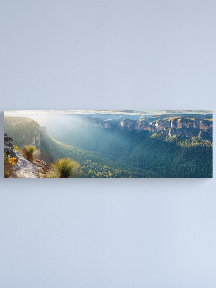 Alternate view of Perrys Lookdown, Blue Mountains, New South Wales, Australia Canvas Print