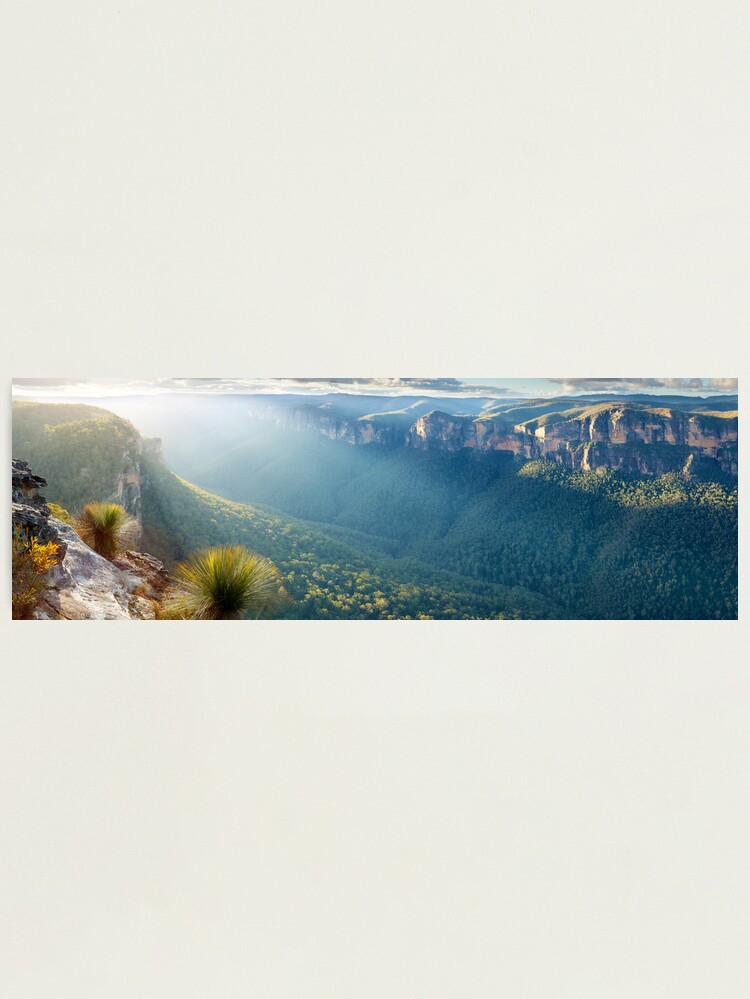 Alternate view of Perrys Lookdown, Blue Mountains, New South Wales, Australia Photographic Print