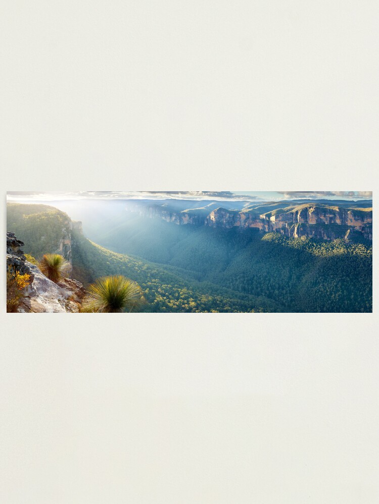 Alternate view of Perrys Lookdown, Blue Mountains, New South Wales, Australia Photographic Print
