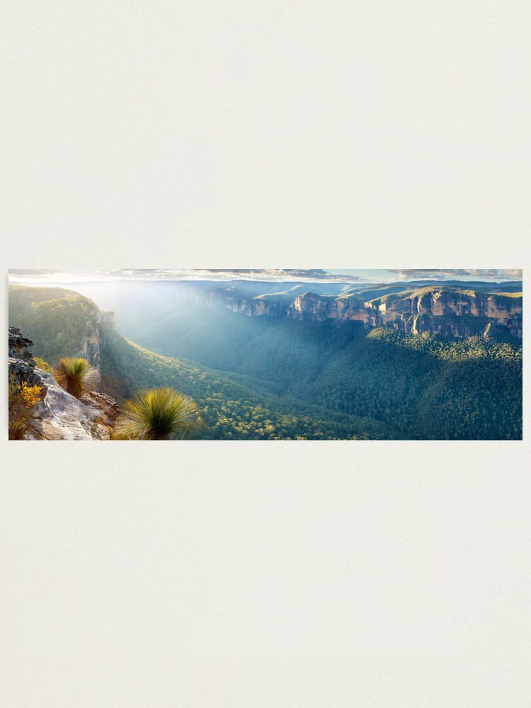 Alternate view of Perrys Lookdown, Blue Mountains, New South Wales, Australia Photographic Print