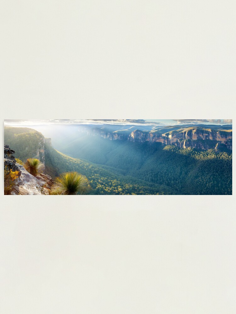Alternate view of Perrys Lookdown, Blue Mountains, New South Wales, Australia Photographic Print