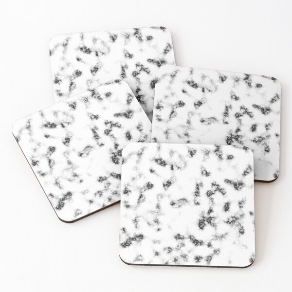 Item preview, Black and White Soft Marble Pattern designed and sold by MarkUK97.