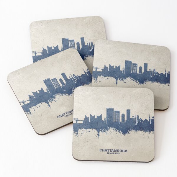 Item preview, Chattanooga Tennessee Skyline designed and sold by ArtPrints.